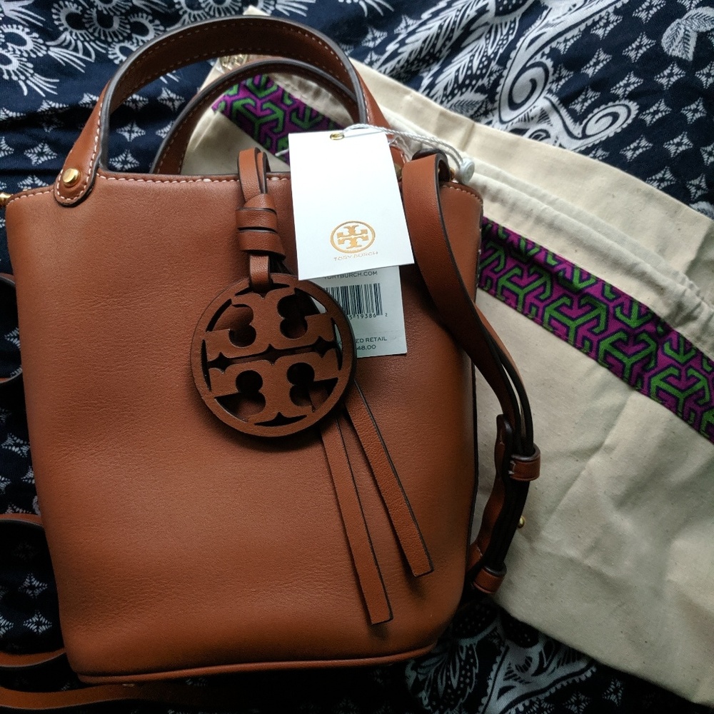NWT TORY BURCH Miller Mini bucket bag